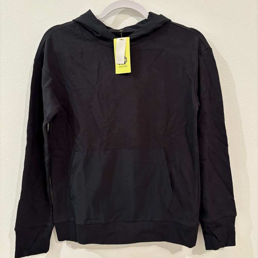All in Motion Performance Hooded Sweatshirt - Black NWT